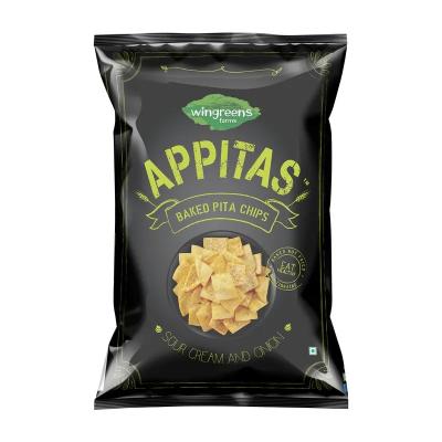 Wingreens Pita Chips Appitas Sour Cream & Onion Baked 150 g