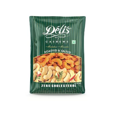 Delicious Premium Cashew Nuts Dry Roasted & Salted 250 g