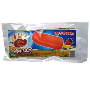 Royal Pops Popsicles Strawberry 100 g