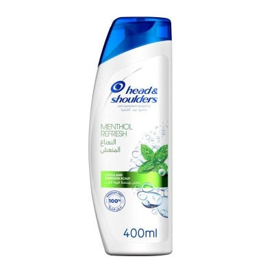 Head & Shoulders Anti-Dandruff Shampoo Menthe 400 ml