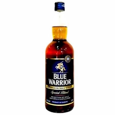 Blue Warrior Premium Blend Whiskey 100 cl x6