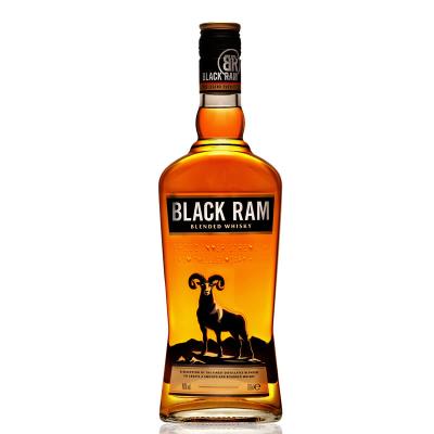 Black Ram Blended Honey Whisky 70 cl x6