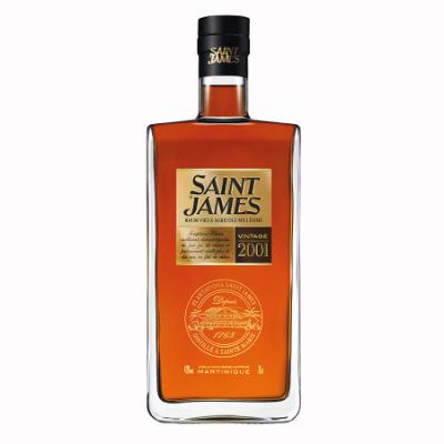 Saint James Rum With Glass 100 cl x6