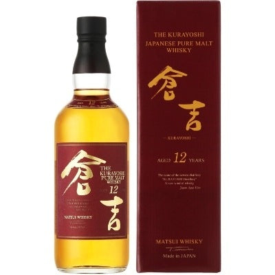 Kurayoshi Pure Malt Matsui Whisky Aged 12 Years 70 cl