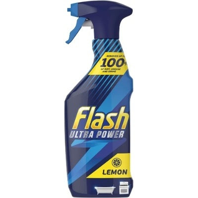 Flash Ultra Power Lemon Anti-Bacterial Cleaner 500 ml