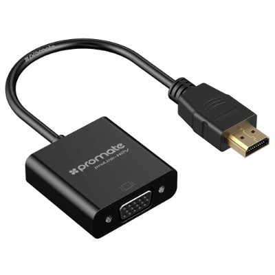 Promate Cable ProLink-H2V HDMI to VGA Adaptor Black