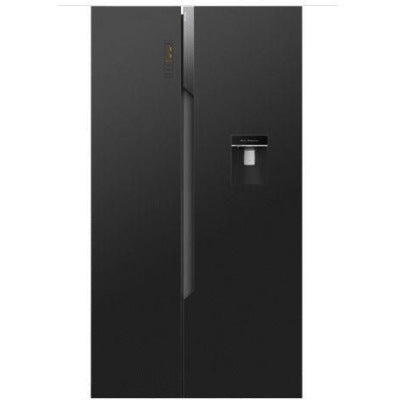 Hisense Side By Side Fridge RC-67Bgl 518 L Black Glass