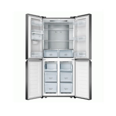 Hisense Side By Side Fridge RQ- 56Wc 432 L Silver