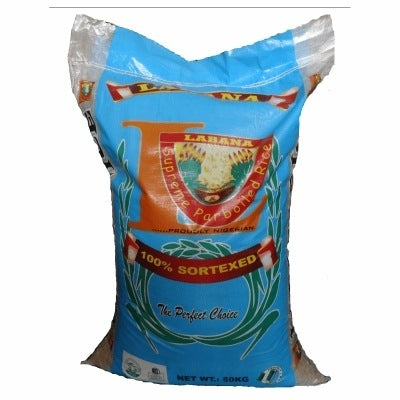 Labana Supreme Parboiled Rice 50 kg