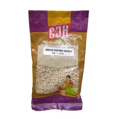 CJH White Pepper Whole 100 g