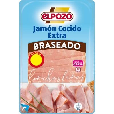 Elpozo Jamon Cocido Extra Braseado ~100 g