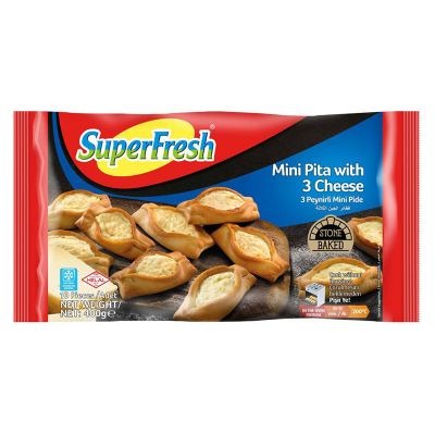 Superfresh Mini Pita With Cheese 400 g