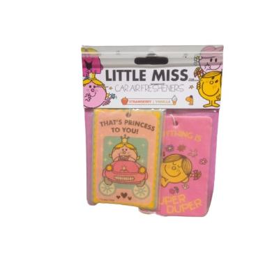 Little Miss Car Air Freshener Strawberry & Vanilla