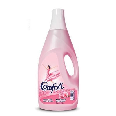 Comfort Fabric Conditioner Rose Fresh Kiss Of Flowers 2 L