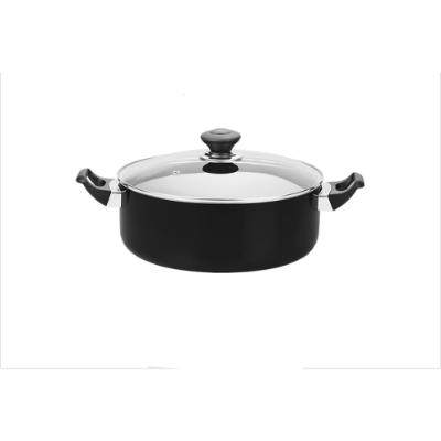 Kitchen King Optra Classic Wok With Glass Lid Set 20 cm/22 cm/26 cm