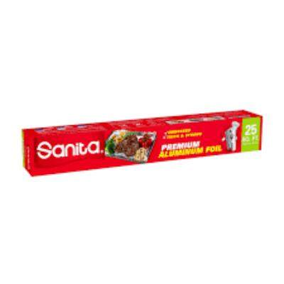 Sanita Aluminium Foil 25 Sq Ft 7.6 x 0.3 m