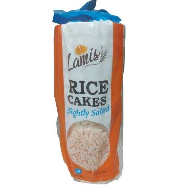 Lamis Rice Cakes Slightly Salted 120 g x18