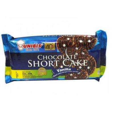 Unibis Chocolate Shortcake Vanilla 220 g