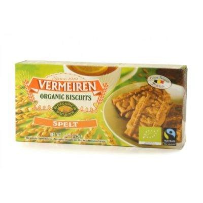 Vermeiren Spelt Organic Biscuits 120 g