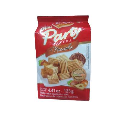 Lago Mini Party Hazelnut Wafers 120 g