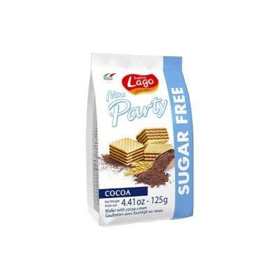 Lago Mini Party Sugar-Free Choco Wafers 120 g