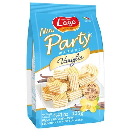 Lago Mini Party Vanilla Wafers 120 g