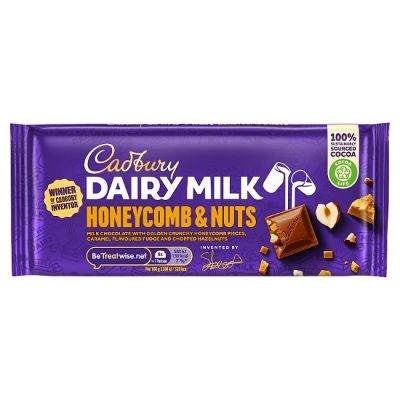 Dairy Milk Honeycomb & Nuts 100 g