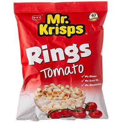 Mr Krisps Rings Tomato Chips 80 g