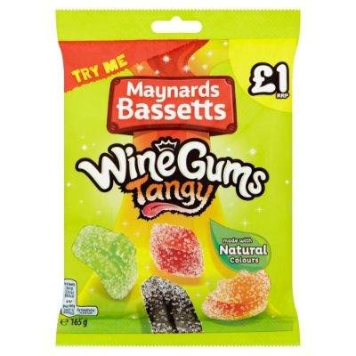 Maynards Wine Gums Tangy 160 g