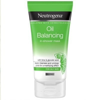 Neutrogena Oil Balancing Lime & Glycolic Acid In-Shower Mask 150 ml