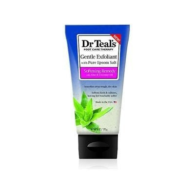 Dr Teal's Softening Remedy Aloe & Coconut Oil Gentle Exfoliant 170 g