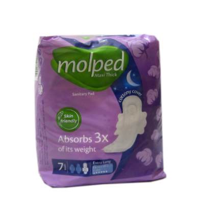 Molped Maxi Thick Sanitary Pad Extra Long x7