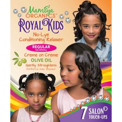 Mamiya Organics Royal Kids No-Lye Conditioning Relaxer Regular Normal 7 Salon Touch-Ups