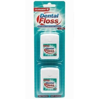 Claradent Dental Floss 50 m x2