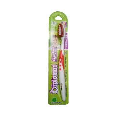 Diplomat Comfort Medium Toothbrush Assorted