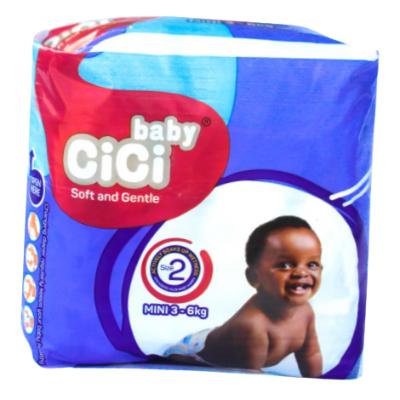 Baby Cici Soft & Gentle Diapers Size 2 Mini 3-6 kg x50