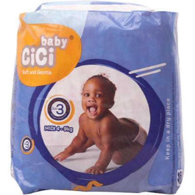 Baby Cici Soft & Gentle Diapers Size 3 Midi 4-9 kg x46