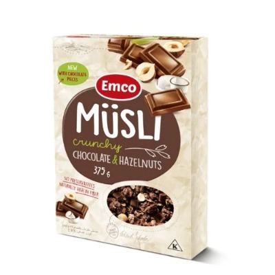 Emco Musli Chocolate & Hazelnuts 375 g