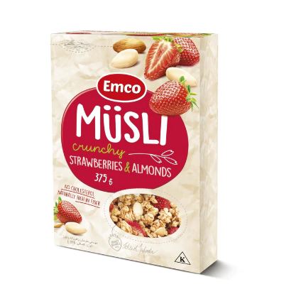 Emco Musli Strawberries & Almonds 375 g