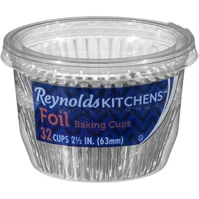 Reynolds Foil Baking Cups 63 mm x32