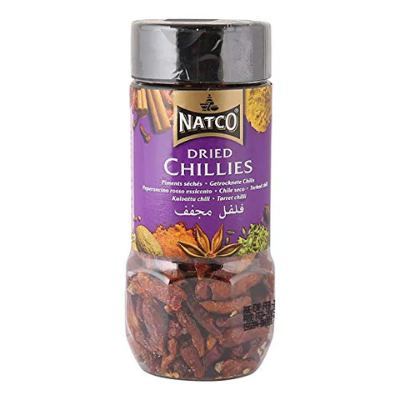 Natco Dried Chillies Jar 50 g