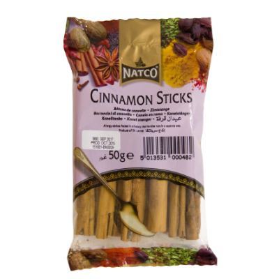 Natco Cinnamon Sticks Sachet 50 g