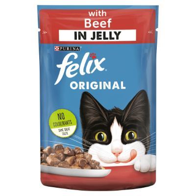 Felix Original With Beef In Jelly 100 g