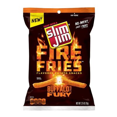 Slim Jim Fire Fries Flavoured Potato Snacks Buffalo Style Fury 78 g