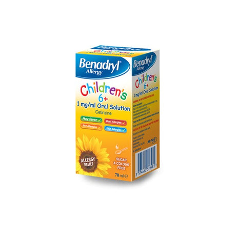 Benadryl Allergy Children Syrup 70 ml