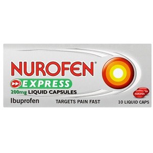 Nurofen 200 mg 10 Liquid Capsules