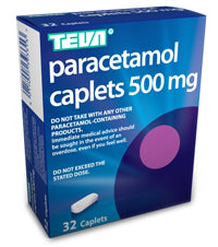 Teva Paracetamol 500 mg 32 Tablets