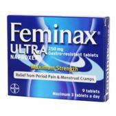 Feminax Ultra 250 mg 9 Tablets