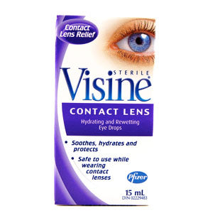 Visine For Contacts Eye Drops 15 ml