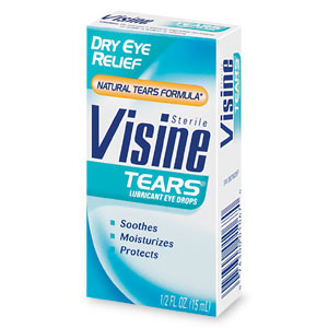 Visine Tears Dry Eye Relief Drops 15 ml